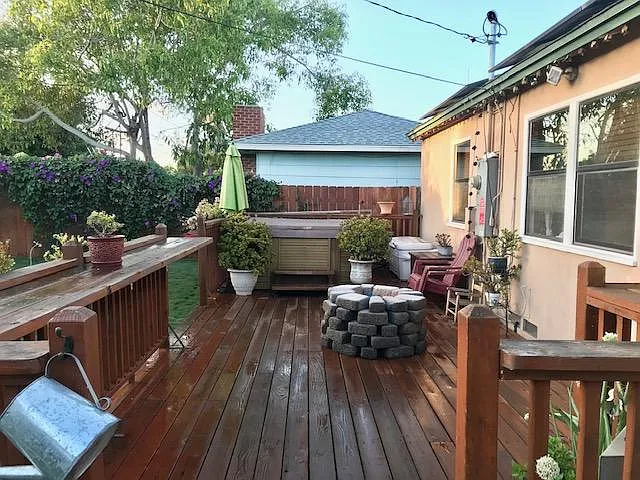 Cozy outdoor living