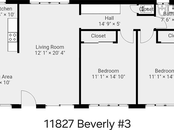 3rd image of 11827 Beverly Blvd APT 3