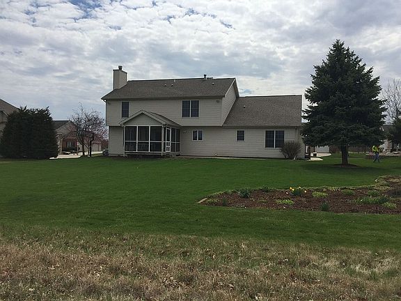 back yard and view of porch