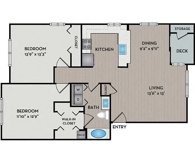 Floor plan Elm