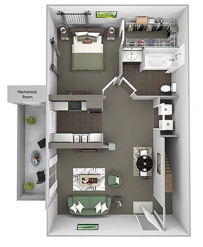Floor plan A1 (Oryx with garage)