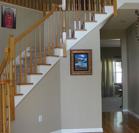 Grand 2 Story Foyer Entrance
