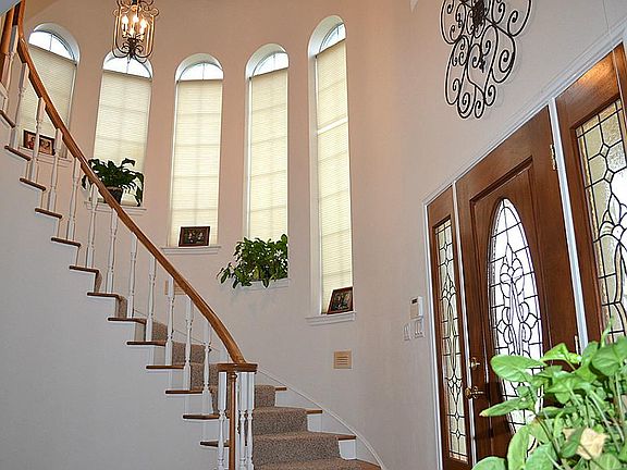 Elegant spiral staircase