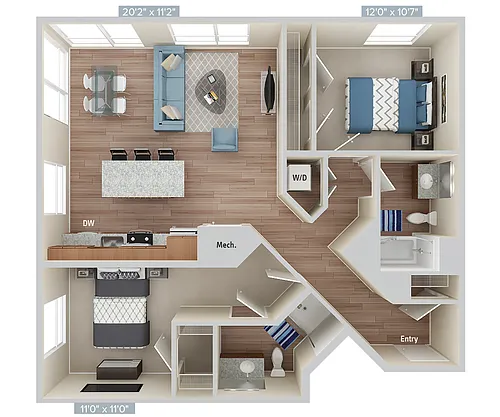 Floor plan 452