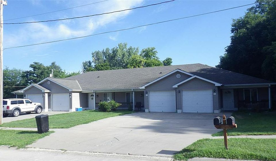 110-A is the left end townhome