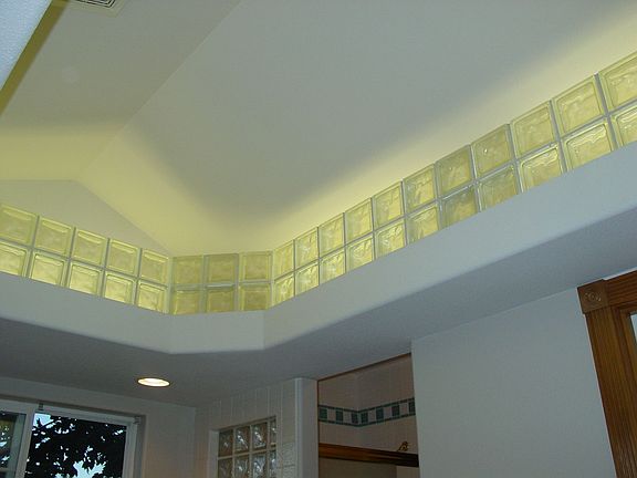 Glass Blocks in Bathroom