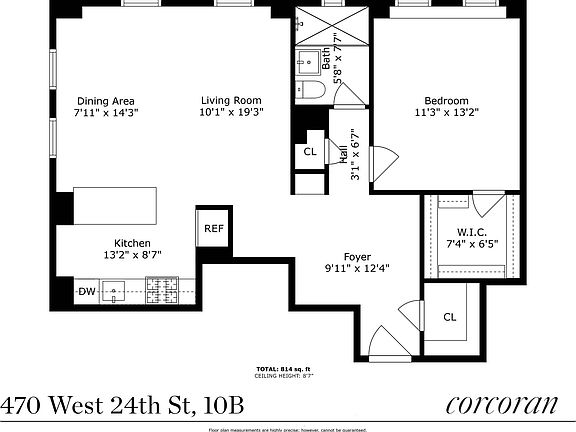 2nd image of 470 W 24th St APT 10B