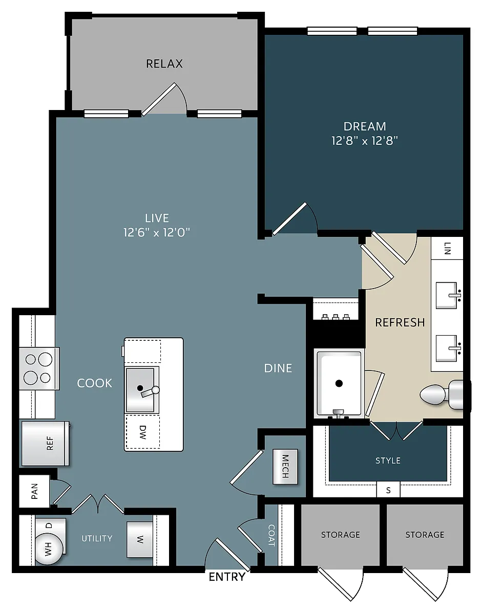 Floor plan A4