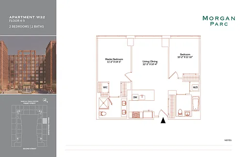 Floor plan W832