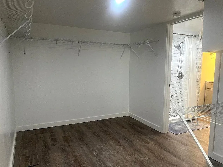 Master walk in closet