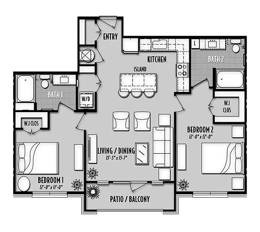 Floor plan D2