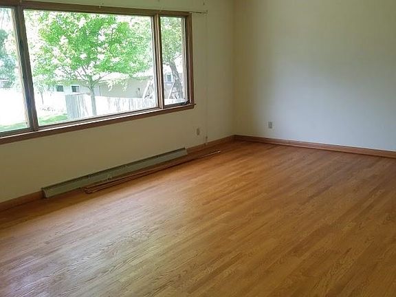 Hardwood in living room Elm Dr.