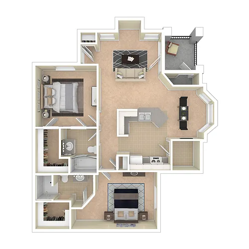 Floor plan 2-2