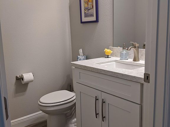Downstairs half bath