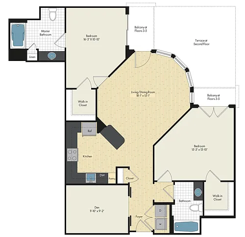 Floor plan brk13.2