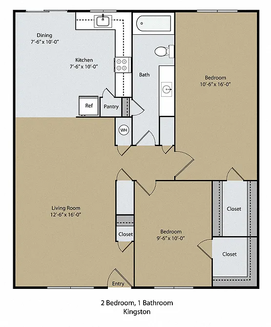 Floor plan Kingston