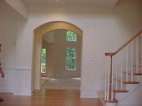 view from front entry