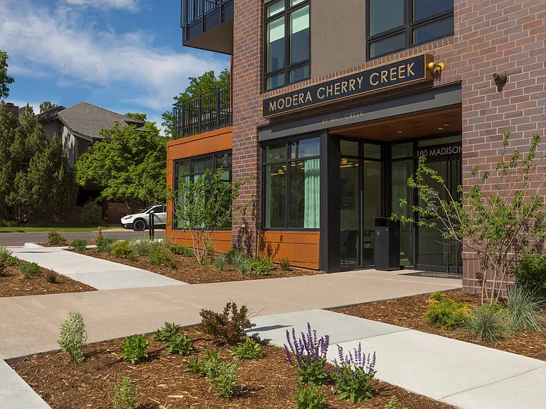 Have the best of both worlds at Modera Cherry Creek, right in your own backyard