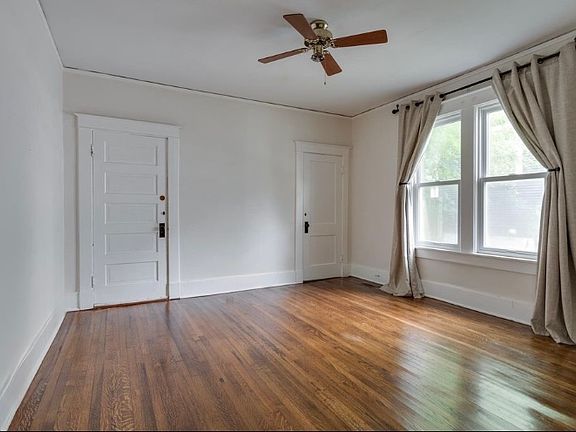 Back Bedroom with closet and laundry room off back