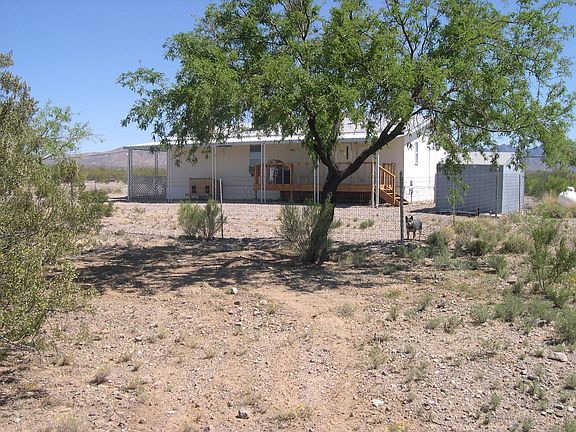 Back porch with storage shed