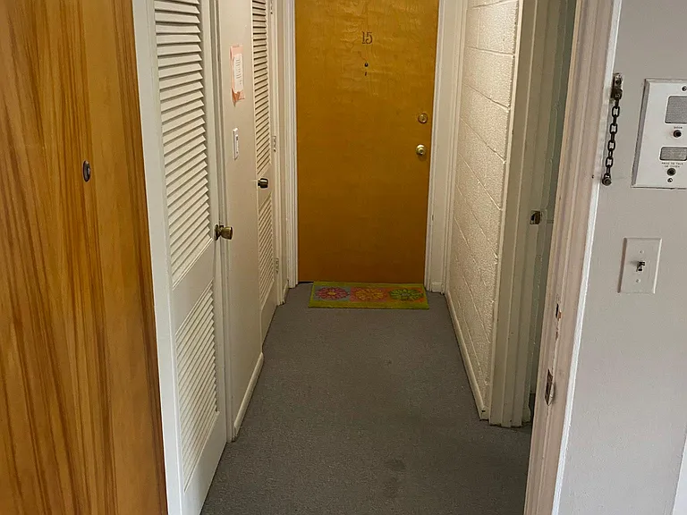 Only two units on the second floor, no shared walls between any neighbor.