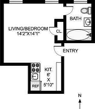 2nd image of 57 Joralemon St APT 3B