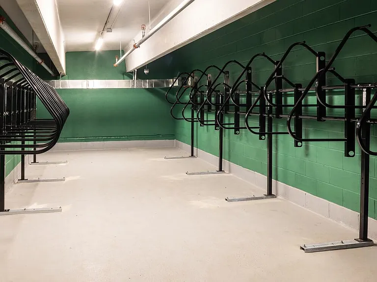 On-site bike storage