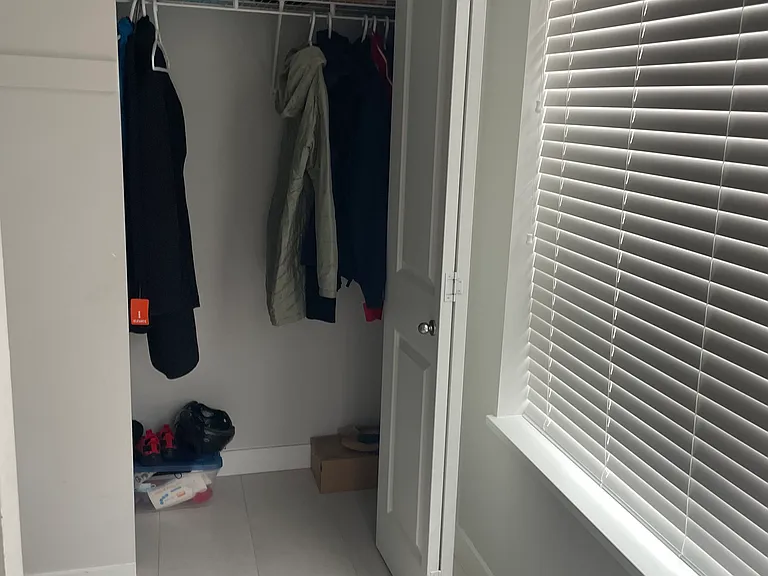 3 closets like this around staircase