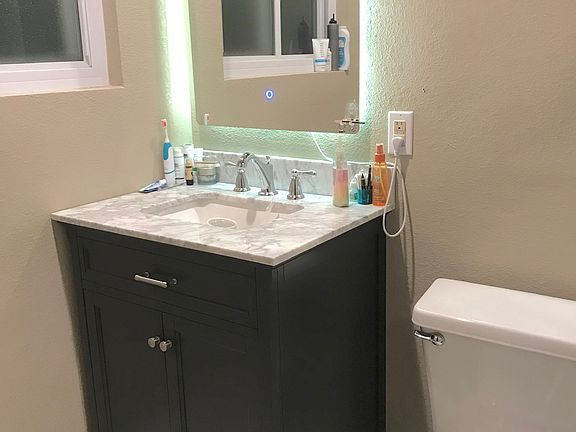 Newly remodeled master bath