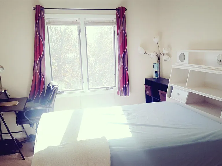 Guest Bedroom with Full size cot and Beautyrest Hybrid Mattress