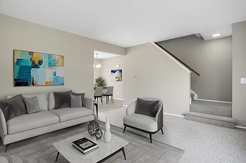 Floor plan 2 Bedroom Townhomes