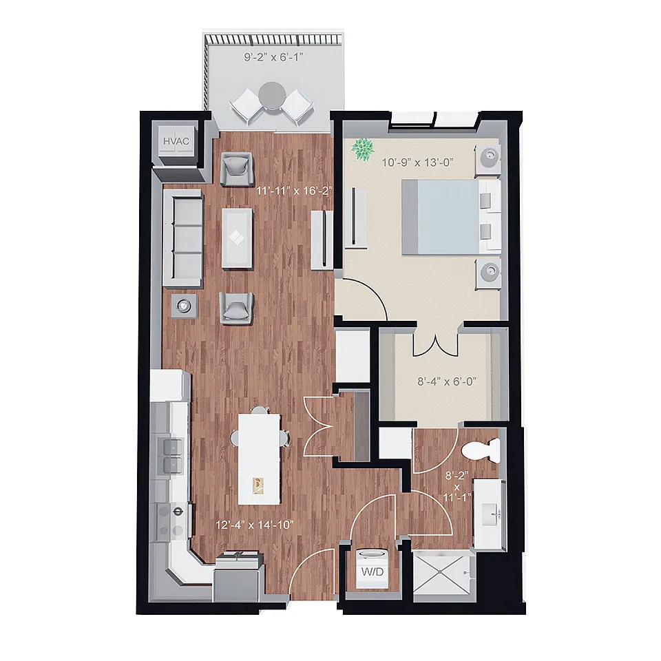 Floor plan Harriet