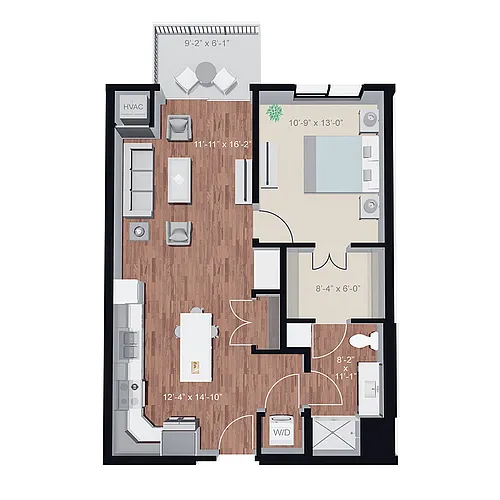 Floor plan Harriet