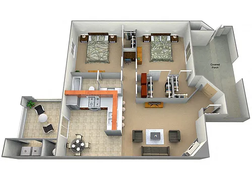 Floor plan Santa Maria