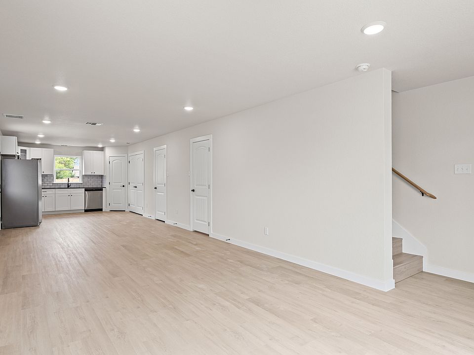 Open concept living space, and LED lighting!
