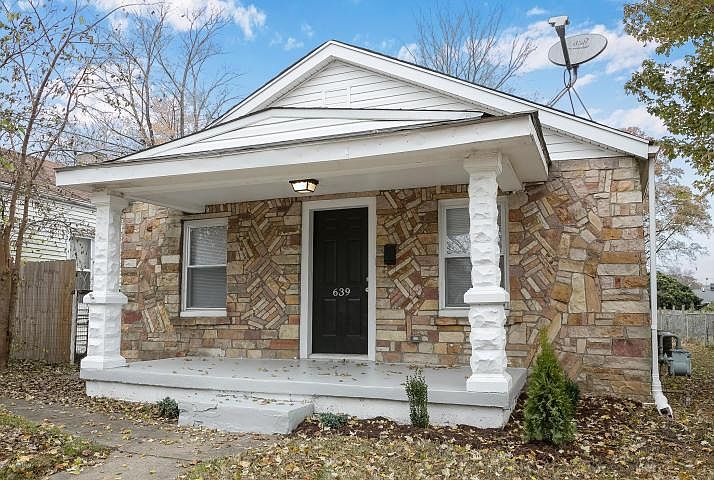 Covered front porch
