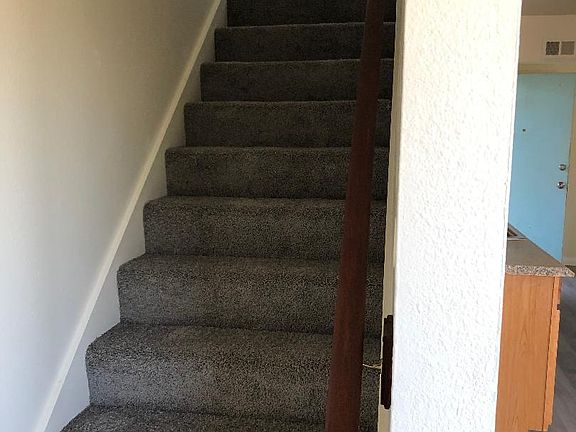 stairway new carpeting upstairs