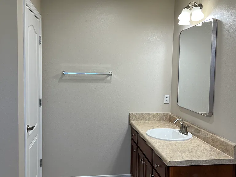 Owner Suite bathroom counter number two. This Owner Suite offers two separate walk-in closets.