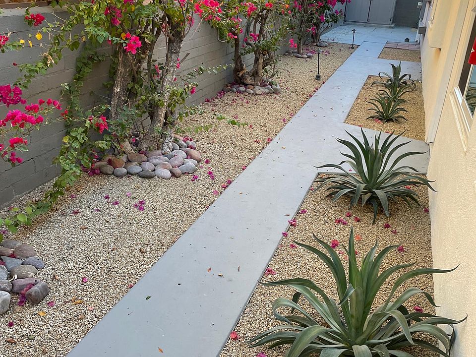 Entrance to unit