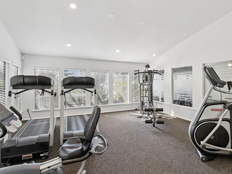Bright and inviting gym with everything you need to stay fit!