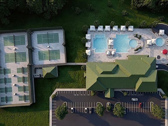 The Lookout, a planned resort-style amenity center with a state-of-the-art fitness center, four pool