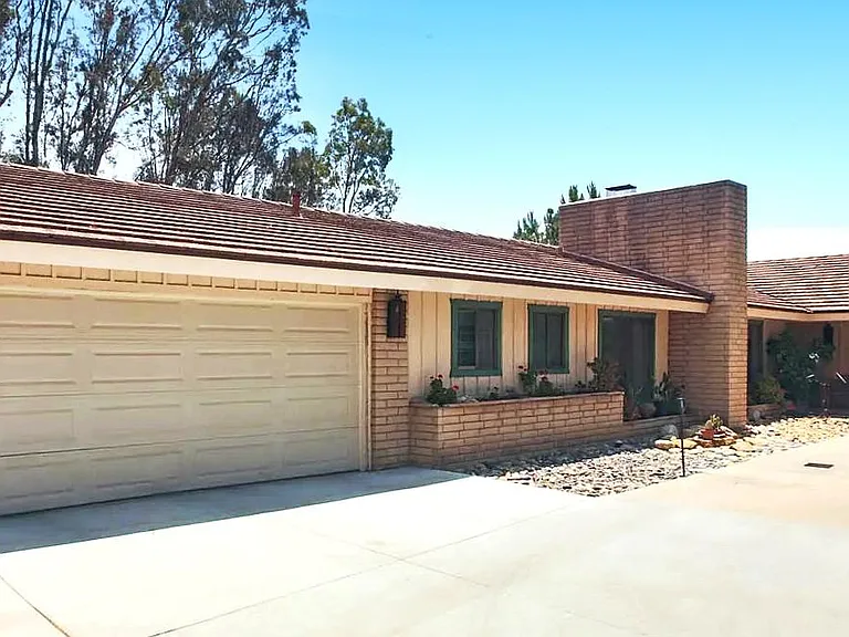 View of the front of the home from the northwest.