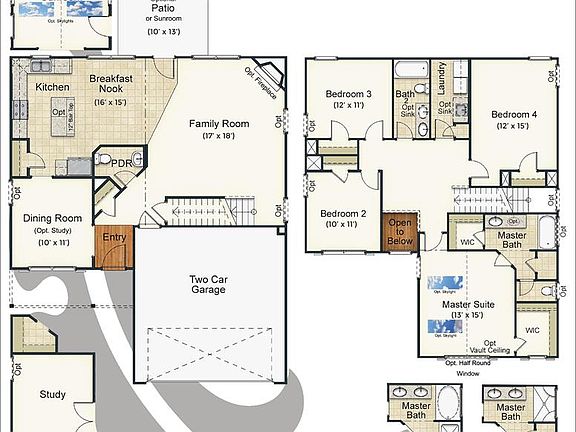 Buildable floor plan