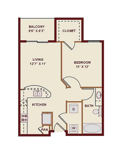Floor plan A1