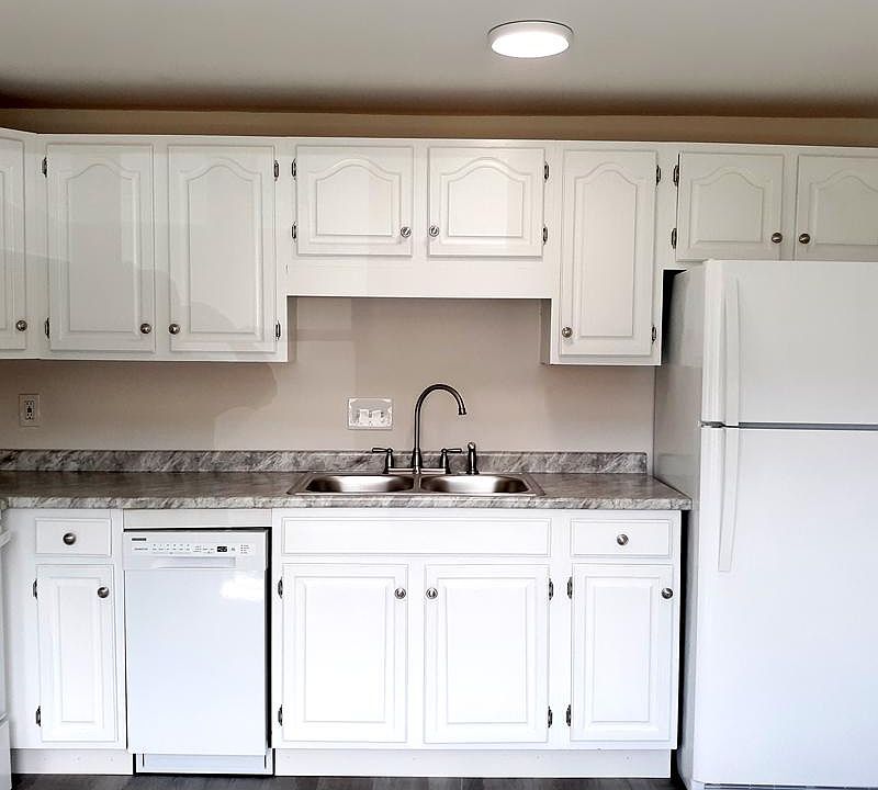 Kitchen with new dishwasher