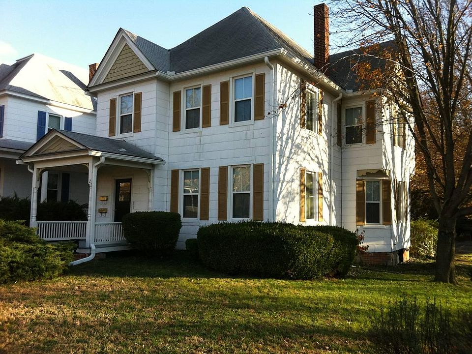 Front door and porch