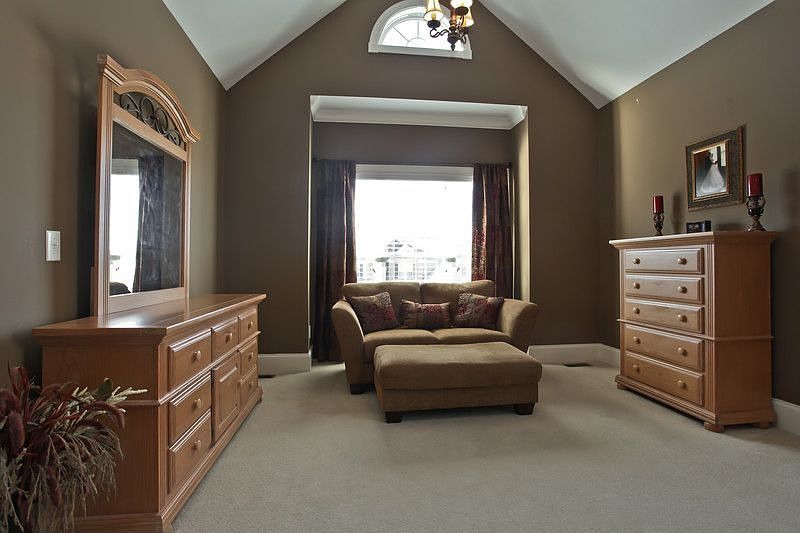 This large sitting area can accomodate that extra flat screen!