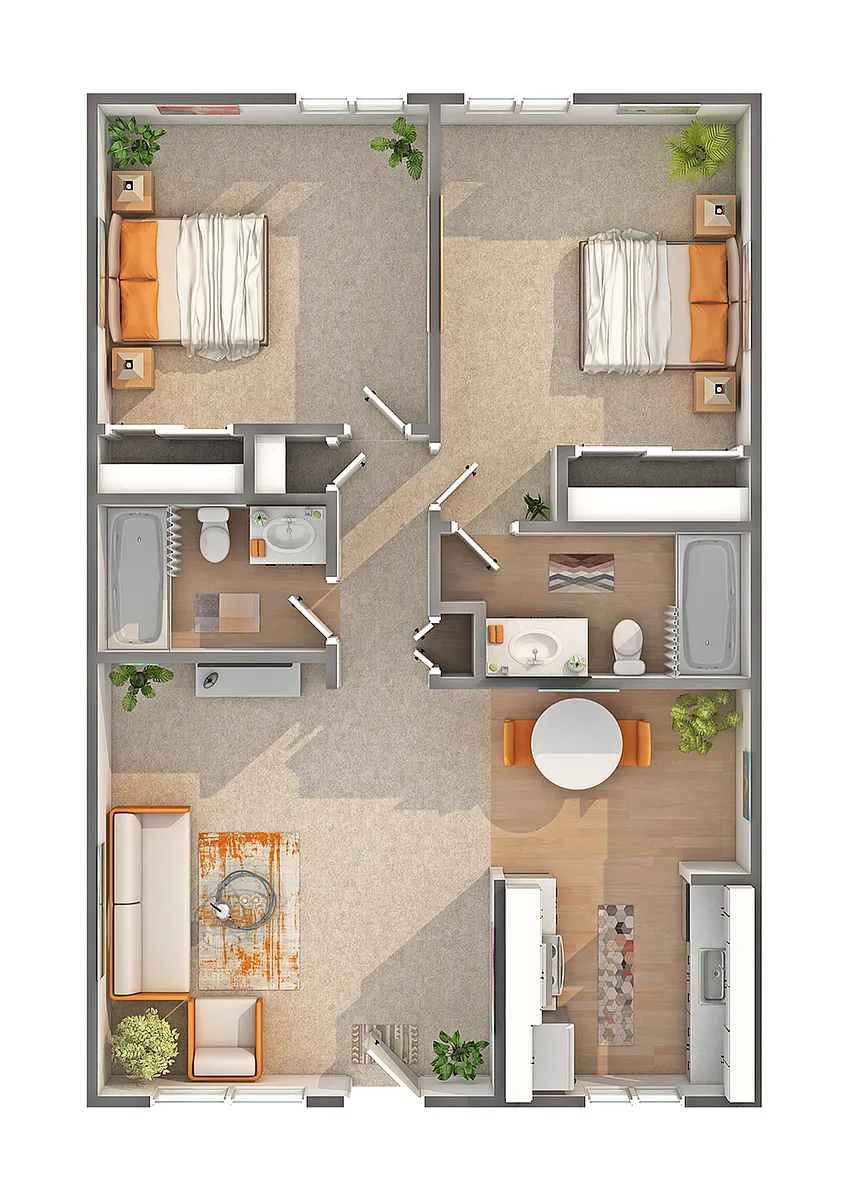 Floor plan Paisley