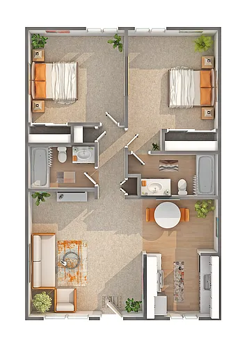 Floor plan Paisley
