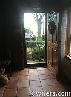 Front door from living room